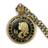 pendentif signe astro vierge