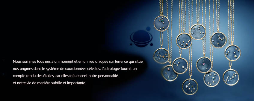 Collier signe astrologique